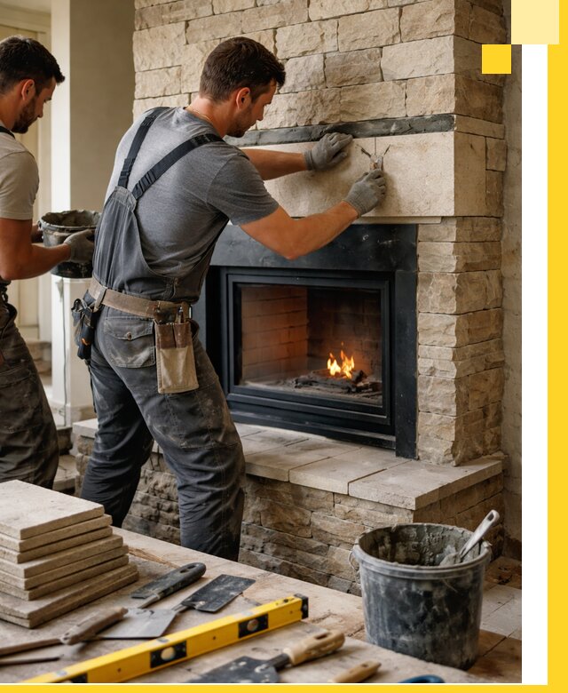 Проектирование и установка открытых каминов в Ишимбае