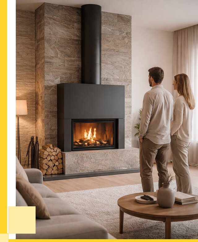 Закрытые камины под ключ в Ишимбае от 121692 р., ЭриданШмб