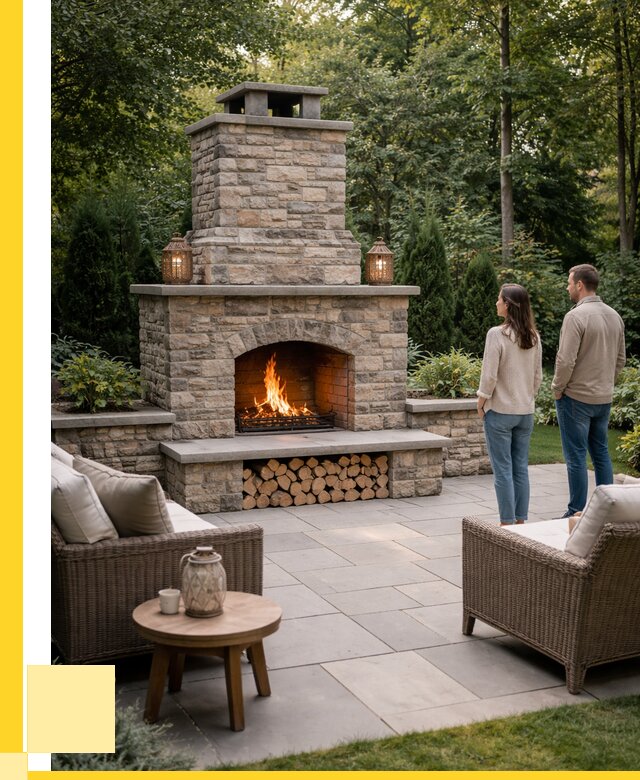 Уличные камины из кирпича в Ишимбае от 152115 р. | ЭриданШмб