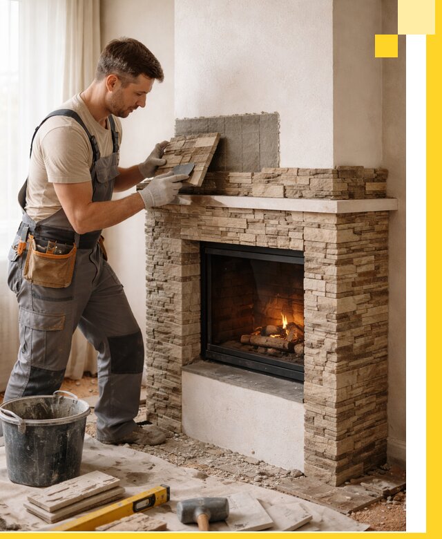 Изготовление и монтаж каминов для дома под ключ в Ишимбае