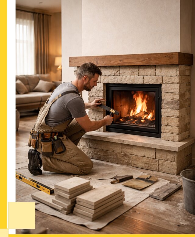 Строительство каминов в Ишимбае от 152115 р., ЭриданШмб - под ключ