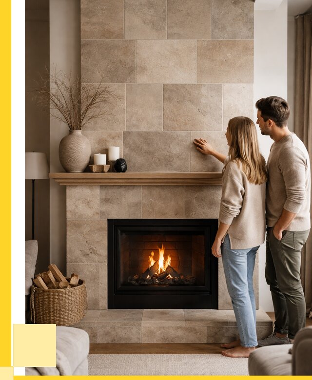 Облицовка каминов керамогранитом в Ишимбае от 4563 р. | ЭриданШмб