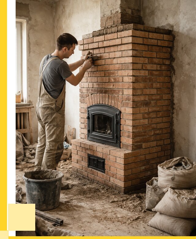 Строительство печей в Ишимбае от 65917 р. под ключ, ЭриданШмб