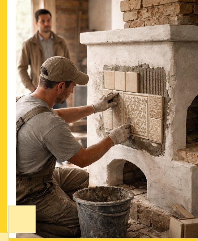 Отделка печей и банных печей в Ишимбае от 35494 р. | ЭриданШмб