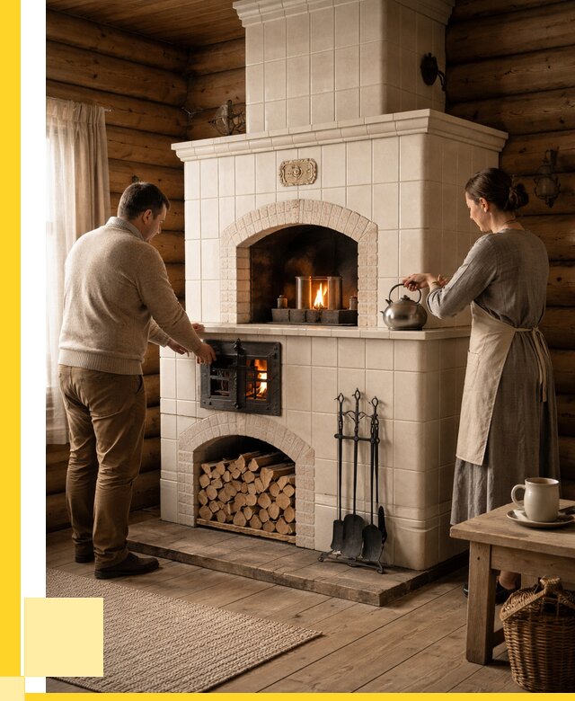 Русские печи в Ишимбае: установка от 152115 р. ЭриданШмб