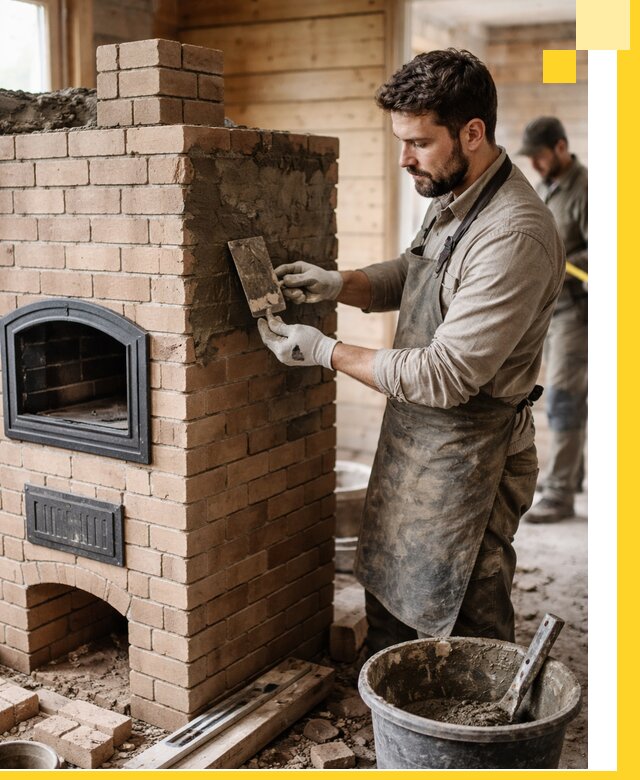 Изготовление и установка печей-шведок под ключ в Ишимбае