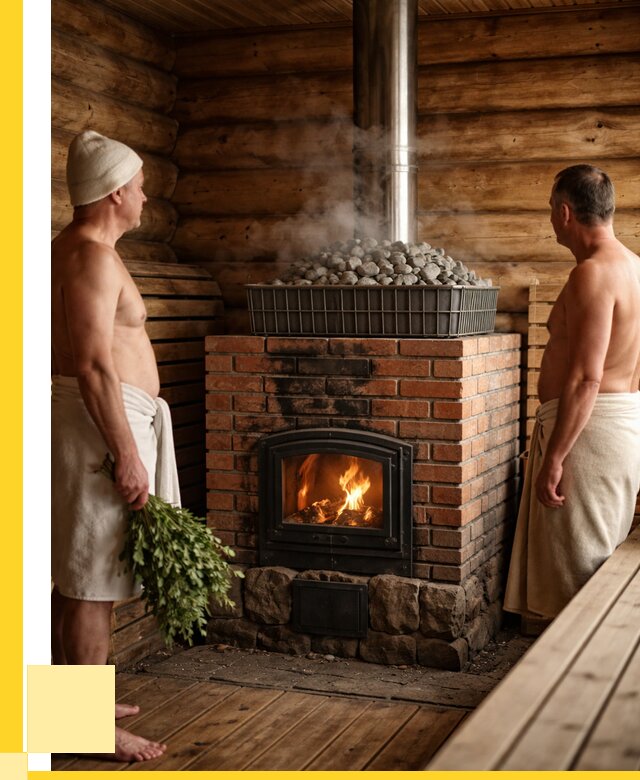 Печи для парной в Ишимбае под ключ от 65917 р. - ЭриданШмб