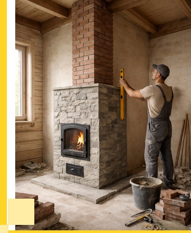 Печи и дымоходы под ключ в Ишимбае от 45635 р., ЭриданШмб