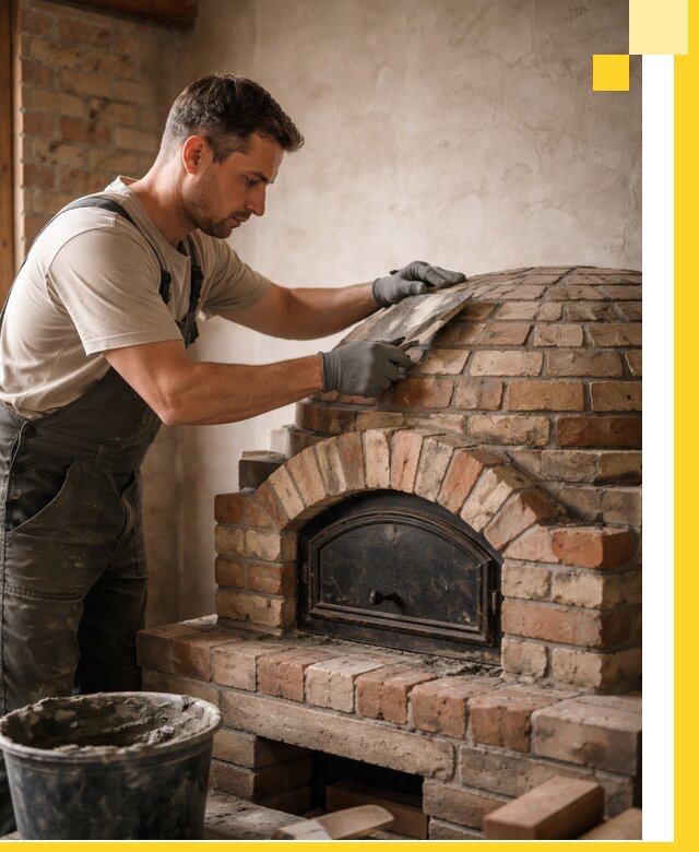 Изготовление и монтаж помпейских печей на заказ в Ишимбае