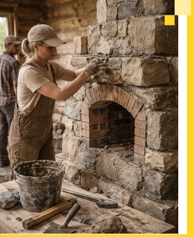 Каменные печи на заказ и монтаж в Ишимбае, долговечные решения