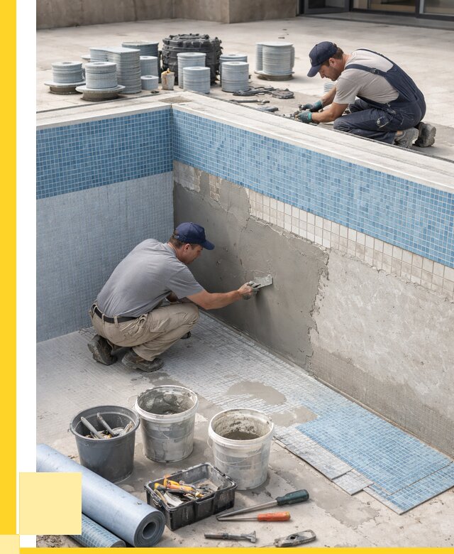 Ремонт и обслуживание бассейнов в Ишимбае от 25353 р. | ЭриданШмб