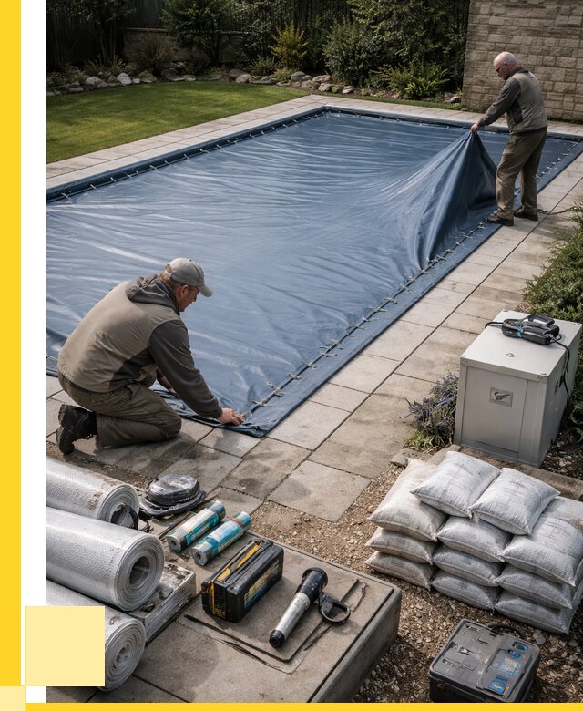 Консервация бассейнов в Ишимбае под ключ от 6592 р. | ЭриданШмб