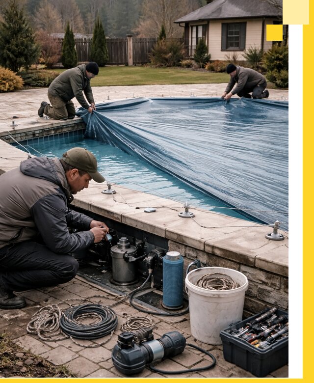 Консервация бассейнов в Ишимбае: подготовка к длительному хранению