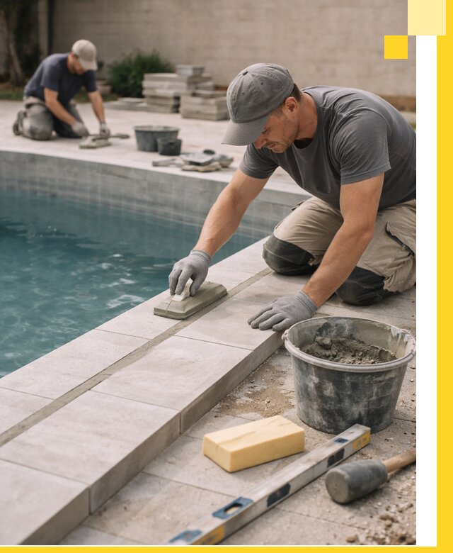 Отделка бассейнов в Ишимбае: декоративная отделка и гидроизоляция