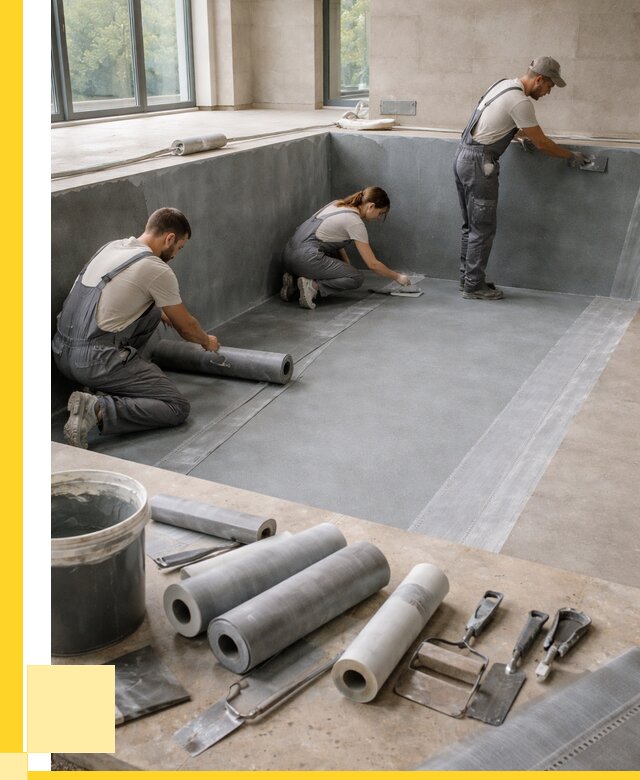 Гидроизоляция бассейнов в Ишимбае от 2028 р., ЭриданШмб