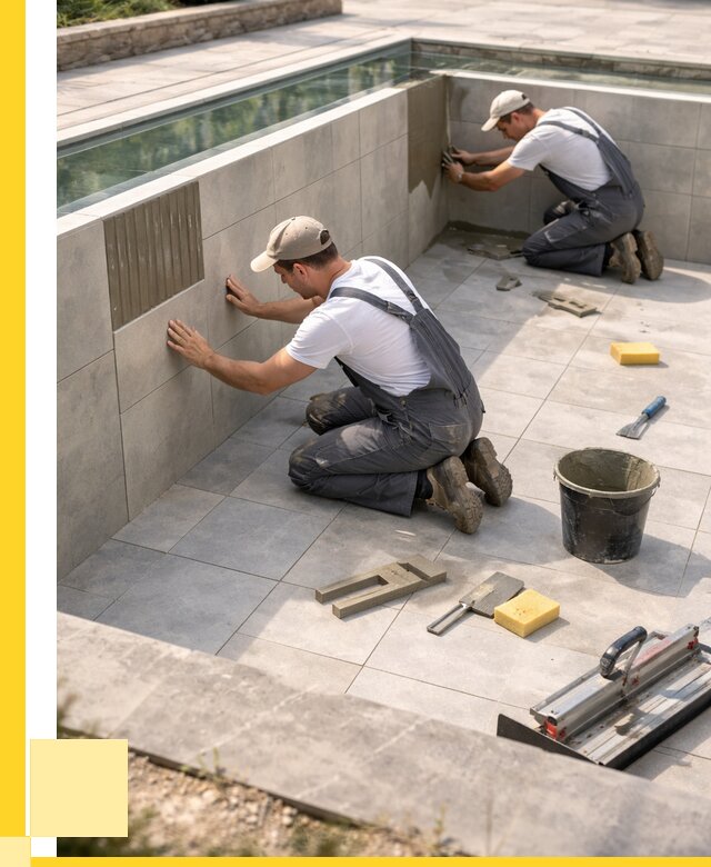 Облицовка бассейнов в Ишимбае от 4563 р. под ключ | ЭриданШмб