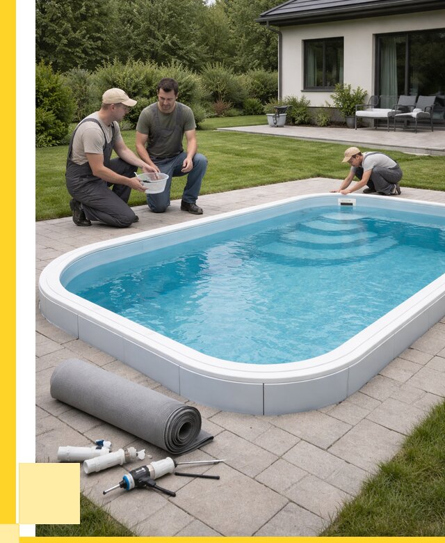 Пластиковый бассейн купить в Ишимбае от 253525 р., ЭриданШмб