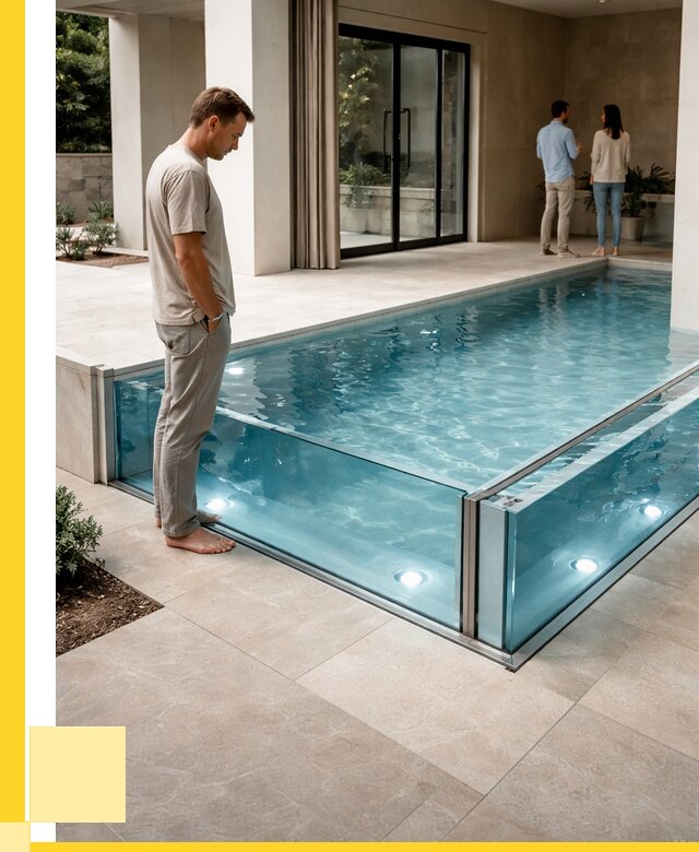 Стеклянные бассейны в Ишимбае от 1216920 р. | ЭриданШмб — мозаика