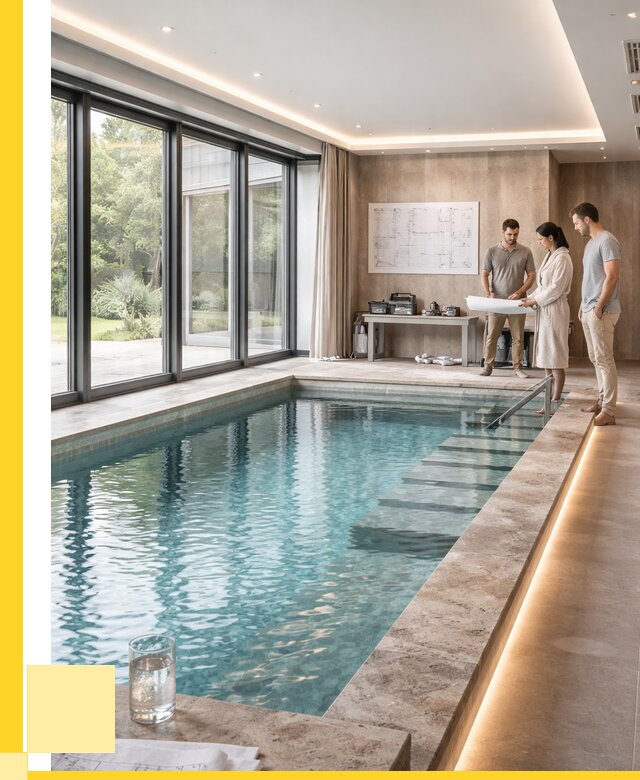 Закрытые бассейны под ключ в Ишимбае от 2535250 р. | ЭриданШмб