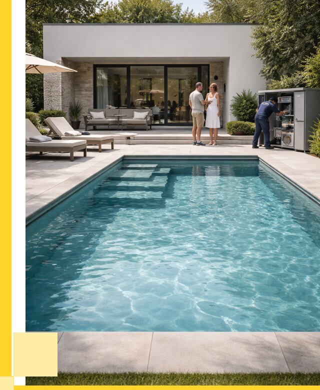 Бассейн в доме в Ишимбае под ключ от 1216920 р. | ЭриданШмб