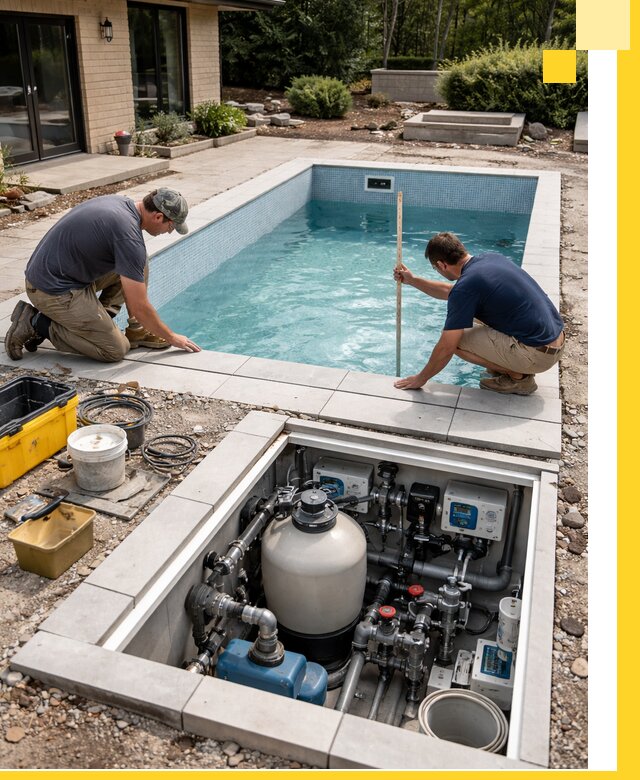 Строительство качественных домашних бассейнов под ключ в Ишимбае