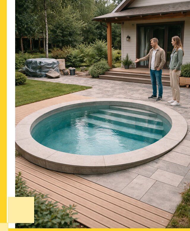 Бассейн на даче под ключ в Ишимбае от 202820 р., ЭриданШмб