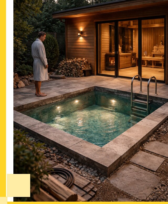 Бани с бассейном под ключ в Ишимбае от 96340 р. | ЭриданШмб