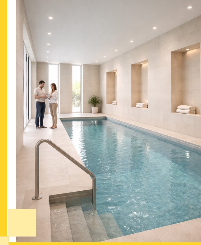 Бассейны в помещении под ключ в Ишимбае от 1521150 р. | ЭриданШмб