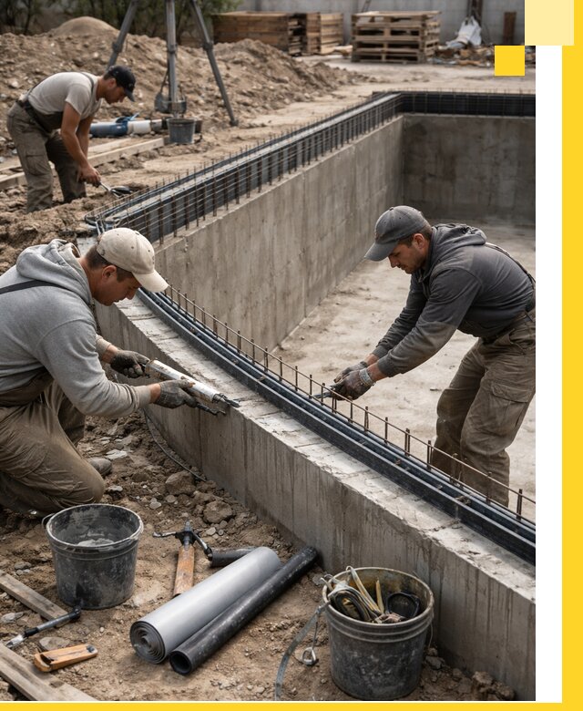 Качественный монтаж чаши бассейна в Ишимбае под ключ с гарантией