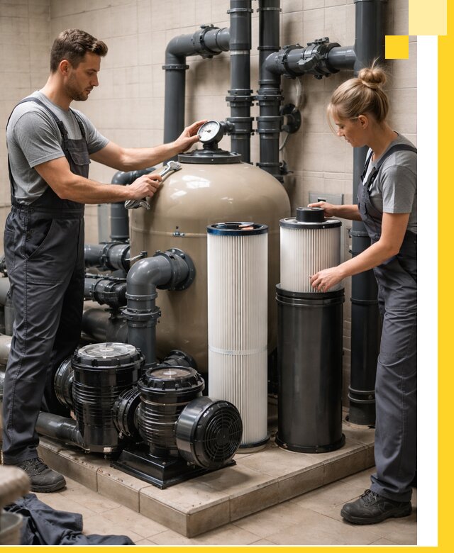 Фильтры и системы фильтрации для бассейнов в Ишимбае