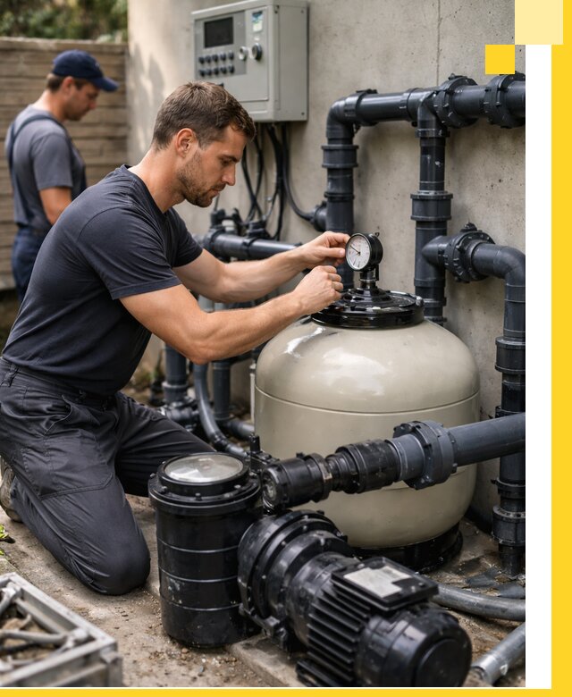 Поставка и монтаж фильтровального оборудования для бассейнов в Ишимбае