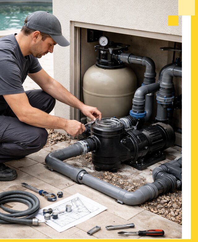 Поставка, монтаж и сервис насосов для бассейнов в Ишимбае