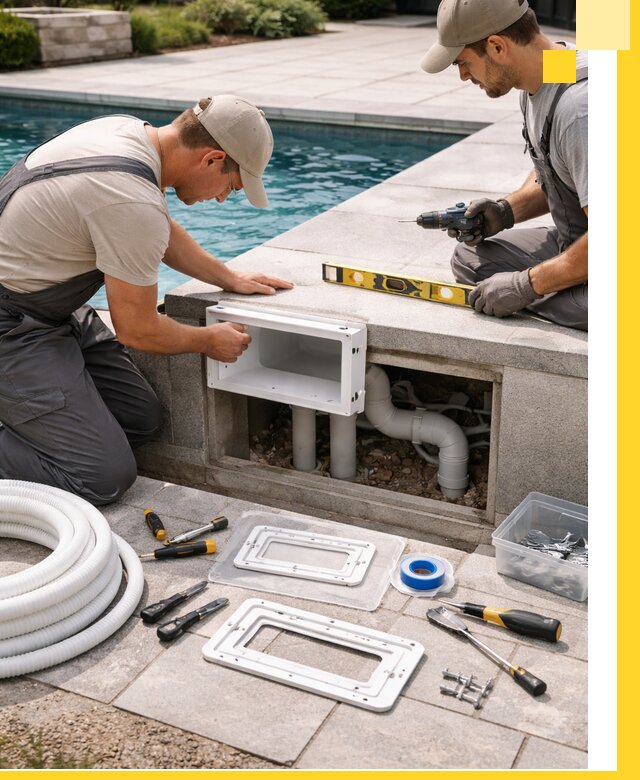 Поставка и установка скиммеров для бассейнов в Ишимбае