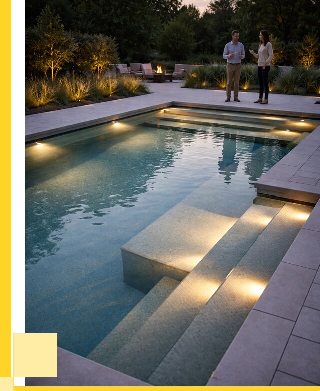 Освещение бассейнов в Ишимбае под ключ от 25353 р. | ЭриданШмб