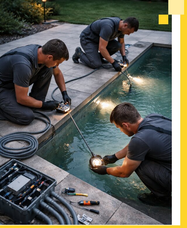 Профессиональное освещение бассейнов в Ишимбае: дизайн и монтаж