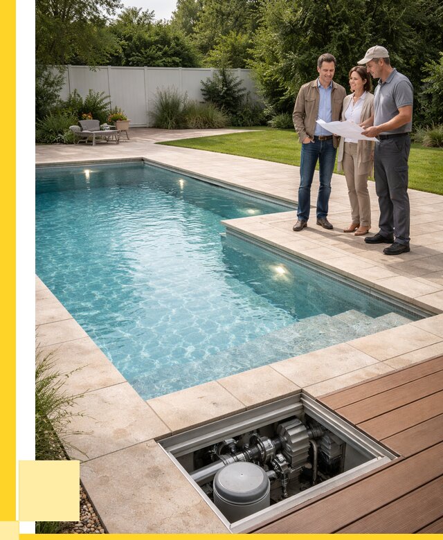 Плавательные бассейны под ключ в Ишимбае от 811280 р., ЭриданШмб