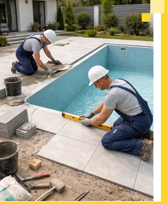 Строительство и монтаж плавательных бассейнов под ключ в Ишимбае