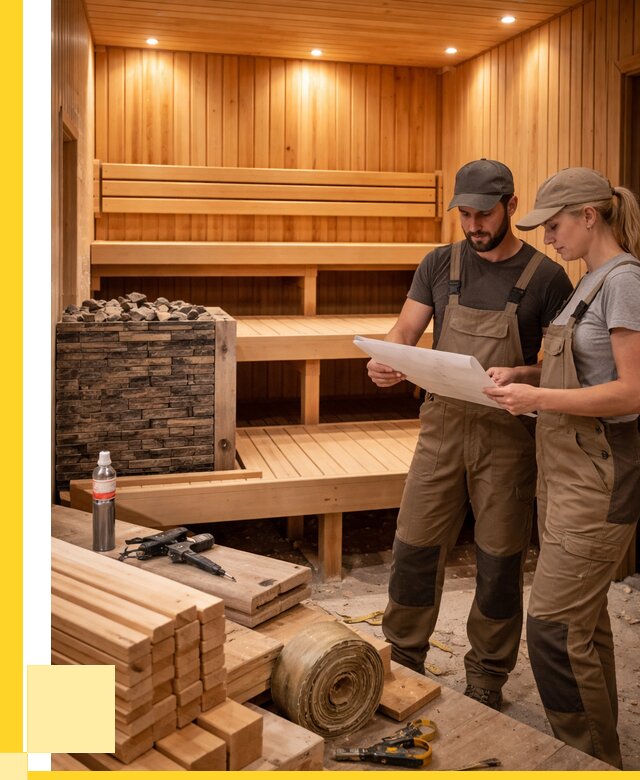 Строительство саун в Ишимбае под ключ от 253525 р., ЭриданШмб