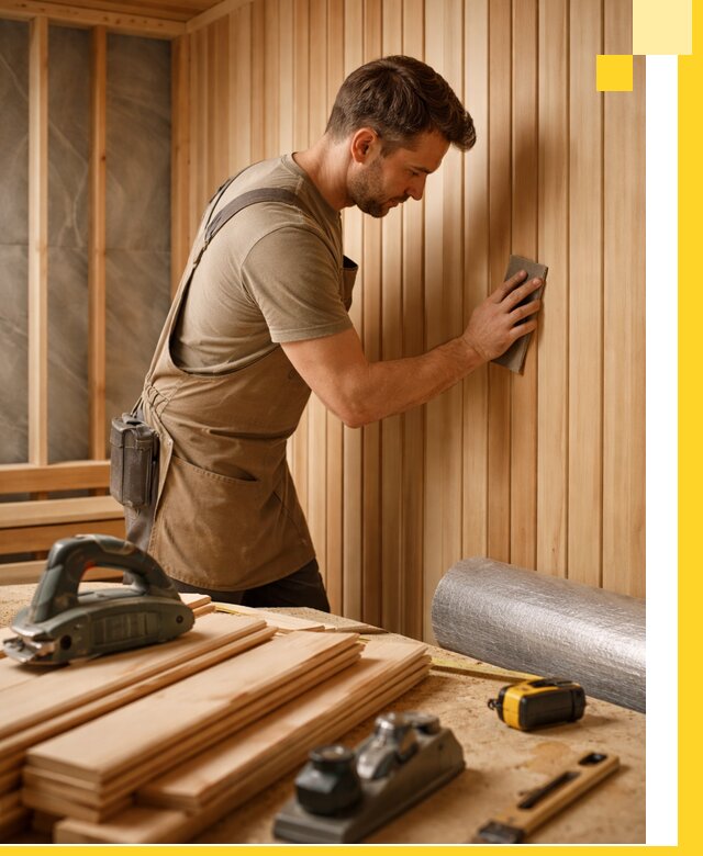 Профессиональная отделка саун и парных под ключ в Ишимбае