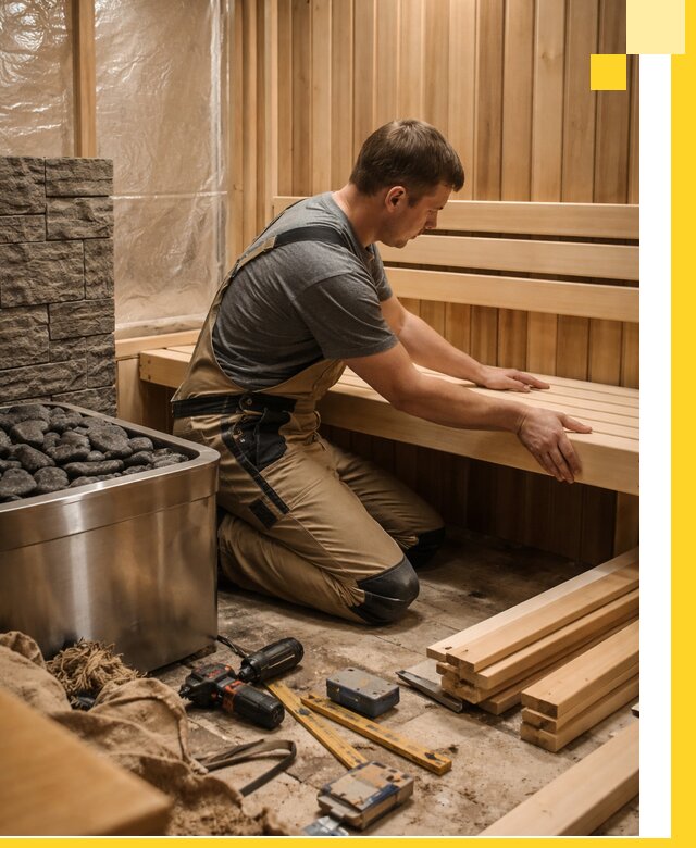 Сауны для дома под ключ с проектированием и монтажом в Ишимбае