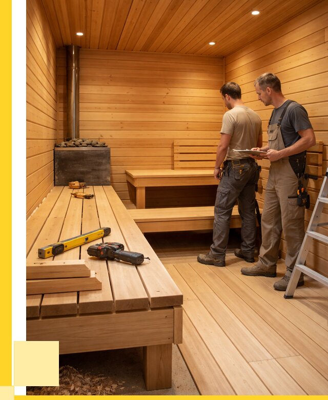 Отделка бань и саун в Ишимбае по цене от 4563 р. | ЭриданШмб