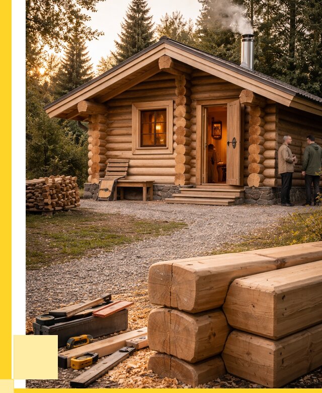 Строительство бань и комплексов в Ишимбае от 456345 р.| ЭриданШмб