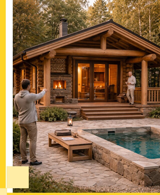 Проекты бань и хамам в Ишимбае от 25353 р. | ЭриданШмб