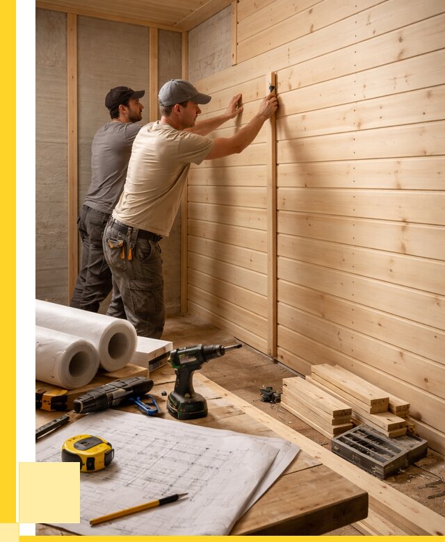 Обшивка бани вагонкой в Ишимбае от 1217 р., ЭриданШмб