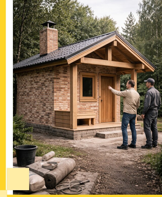 Кирпичные бани и печи в Ишимбае от 354935 р. | ЭриданШмб