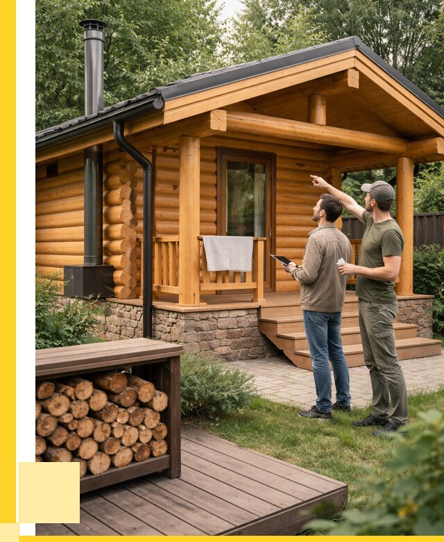 Бани для дачи под ключ в Ишимбае от 253525 р. | ЭриданШмб