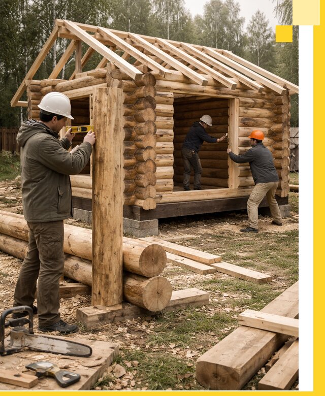 Строительство бань для дачи под ключ в Ишимбае с доставкой и монтажом