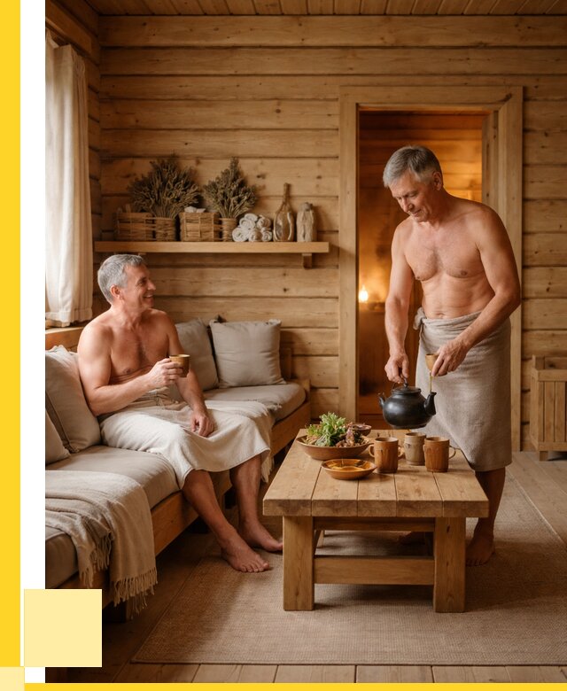 Бани с комнатой отдыха под ключ в Ишимбае от 456345 р. | ЭриданШмб