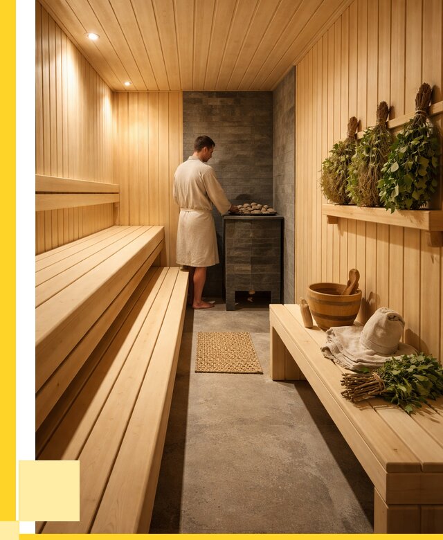 Отделка парной под ключ в Ишимбае от 354935 р. | ЭриданШмб