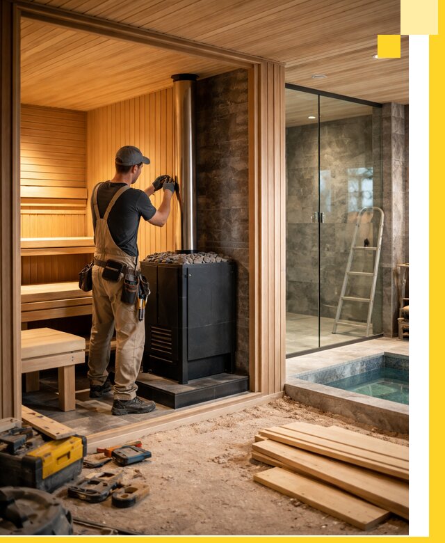 Полное строительство банных комплексов под ключ в Ишимбае